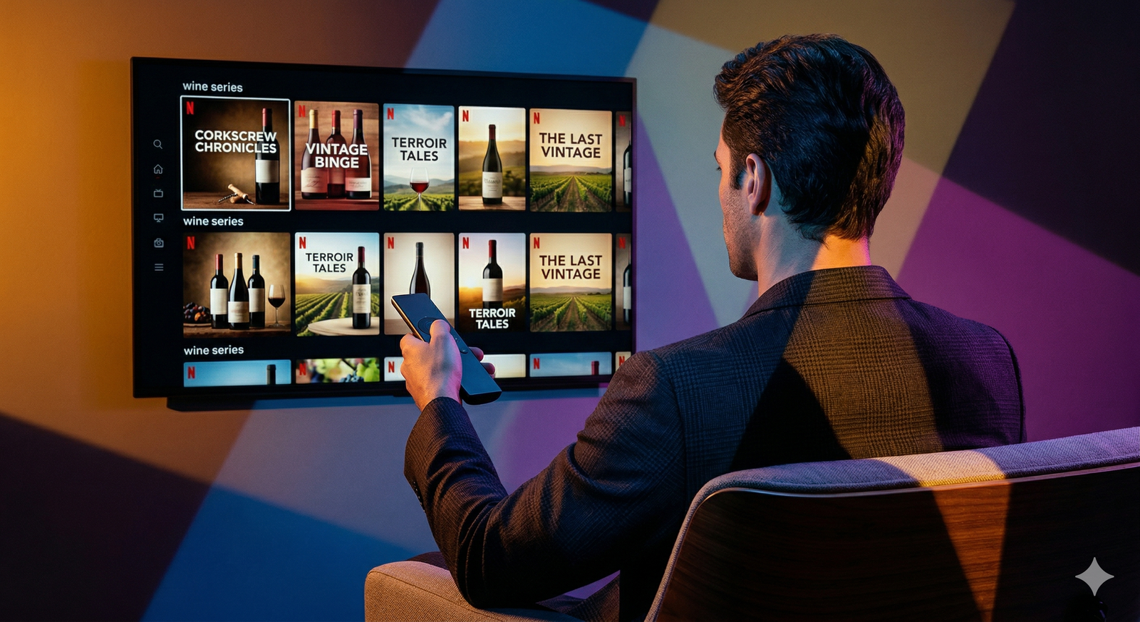 Il vino italiano è diventato Netflix. Infinito, omnipresente, e quasi sempre deludente.